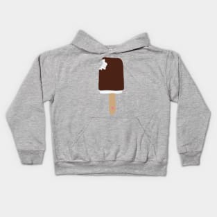 Chocolate Melt Ice Cream Kids Hoodie